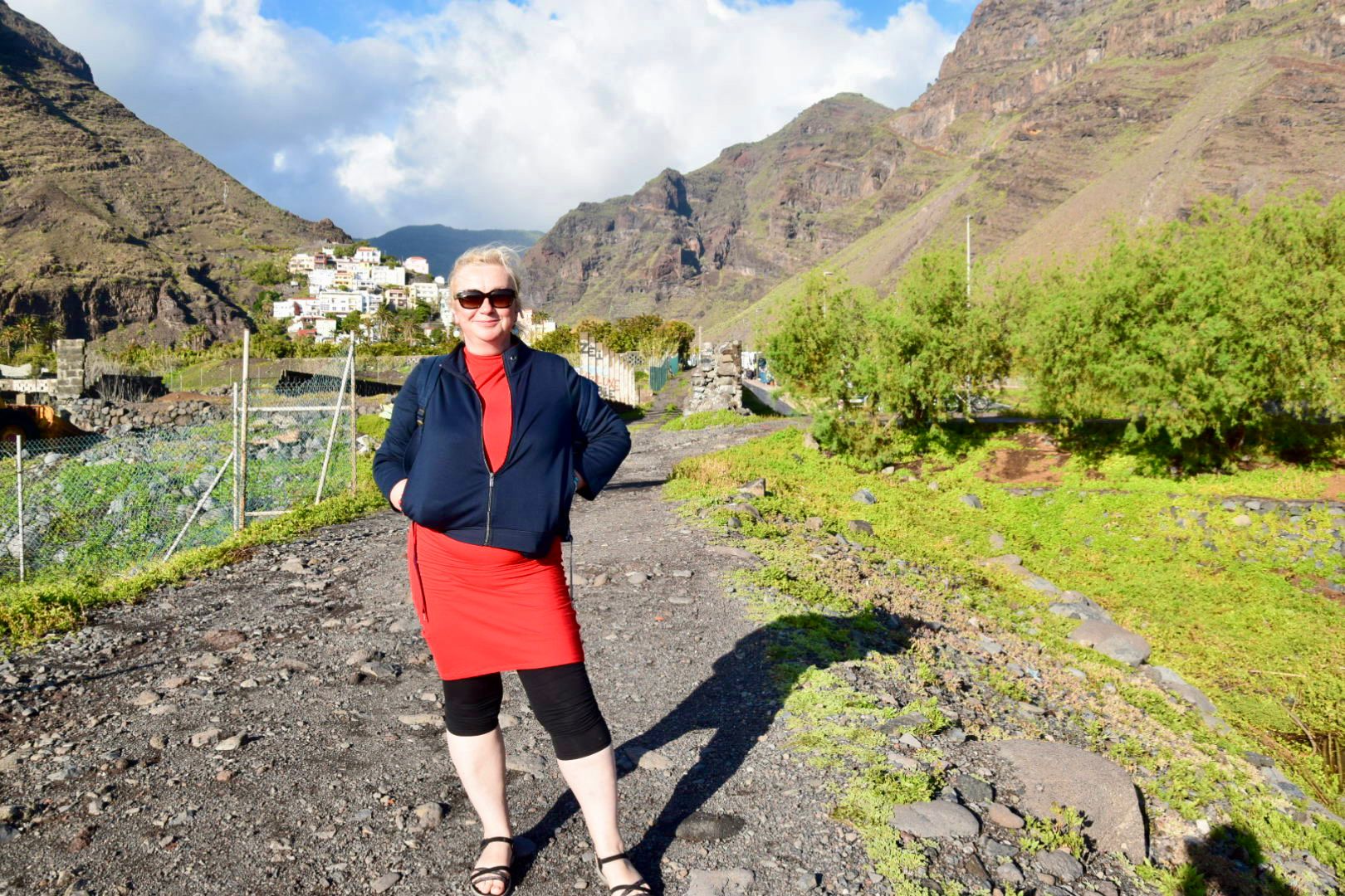 Grażyna Stachowicz na Wyspach Kanaryjskich